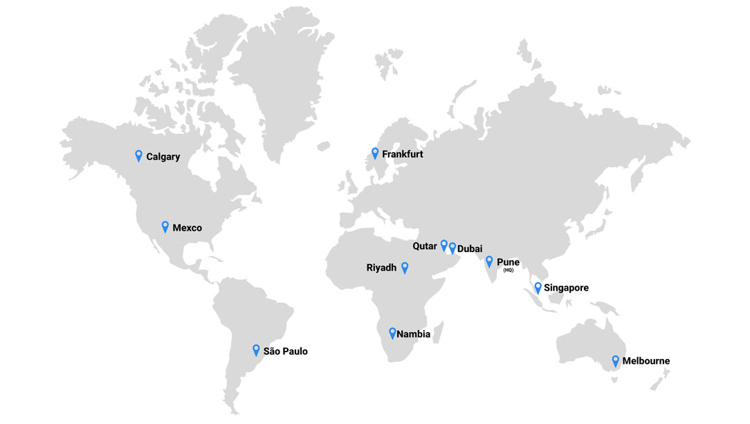 world map